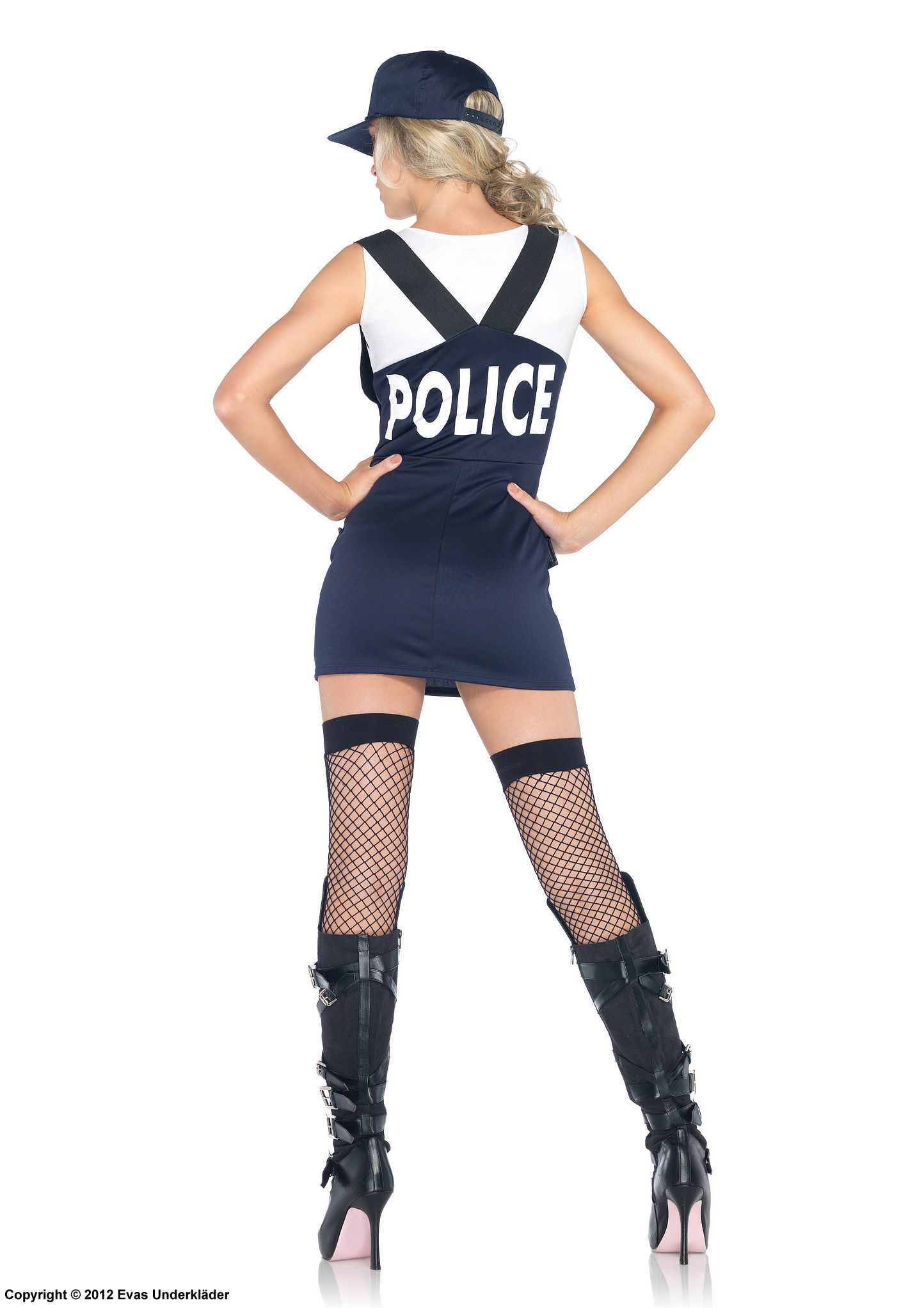 Polisklänning, maskeradkostym